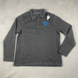 Champion Elite UCLA Bruins Mens Large Gray 100% Polyester Long Sleeve Sweatshirt